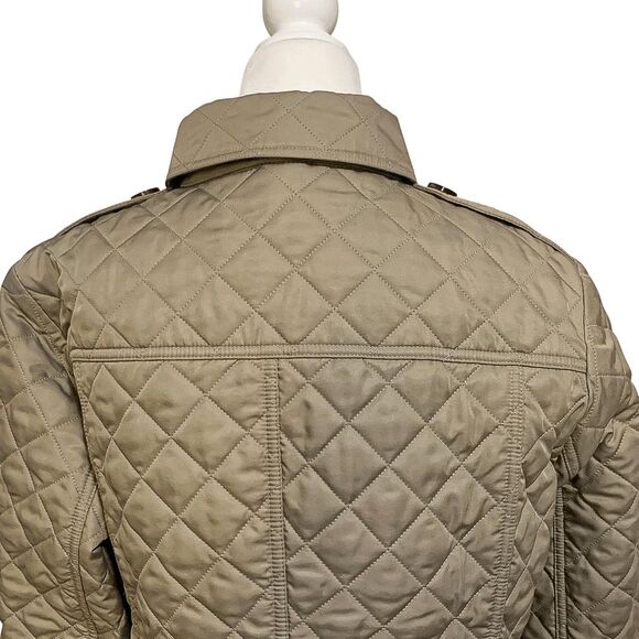 Authentic Burberry Tan Quilted Puffer Jacket - Picture 7 of 14